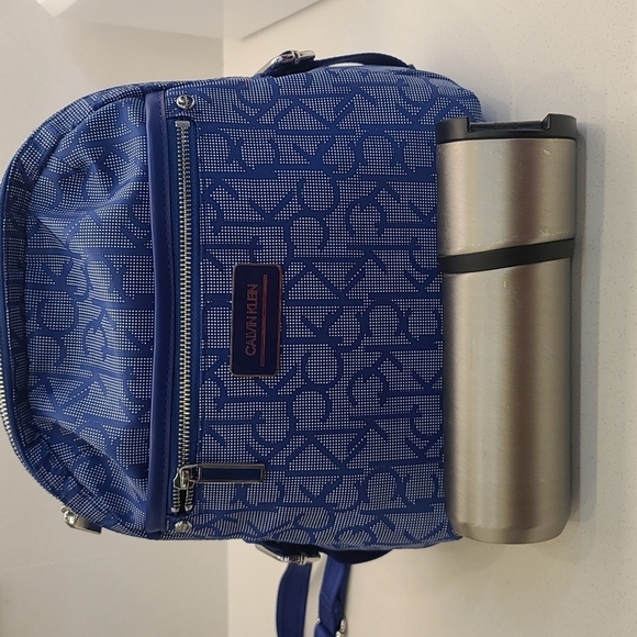 CALVIN Klein Sussex Nylon Backpack blue,  bnwt - Picture 12 of 12